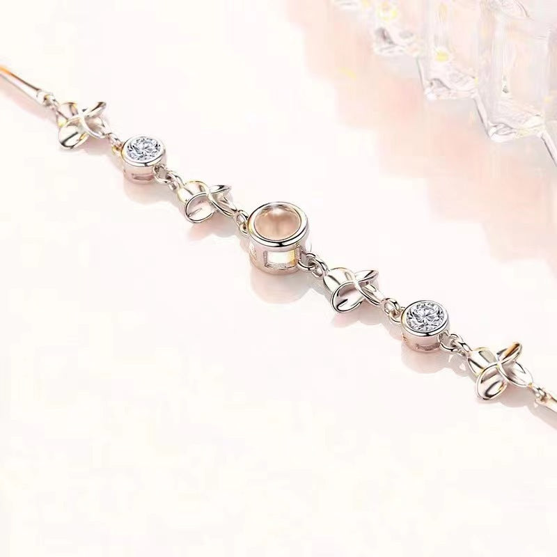 Bracelet Fleur du temps