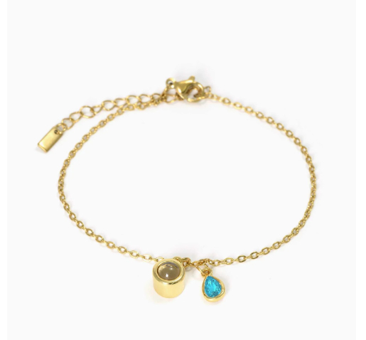Bracelet Aurore - Pierre de naissance