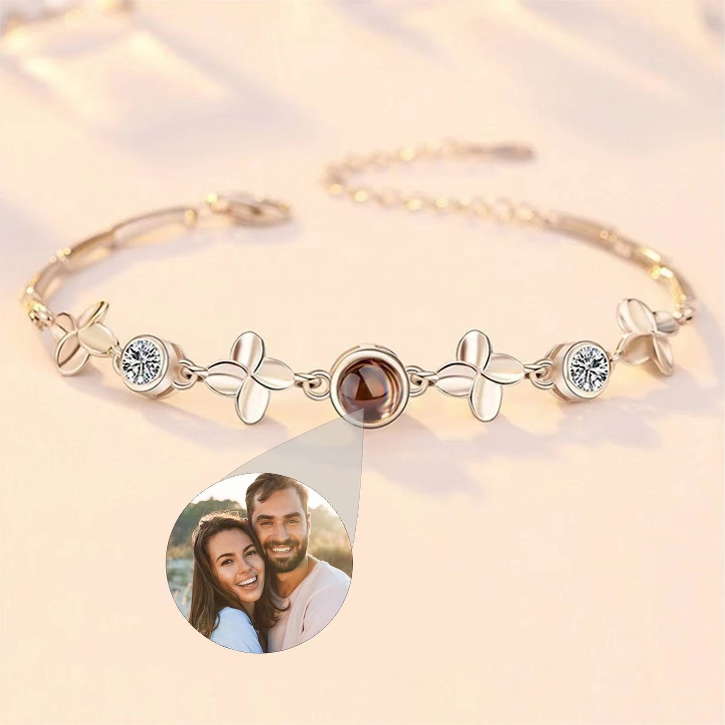 Bracelet Fleur du temps