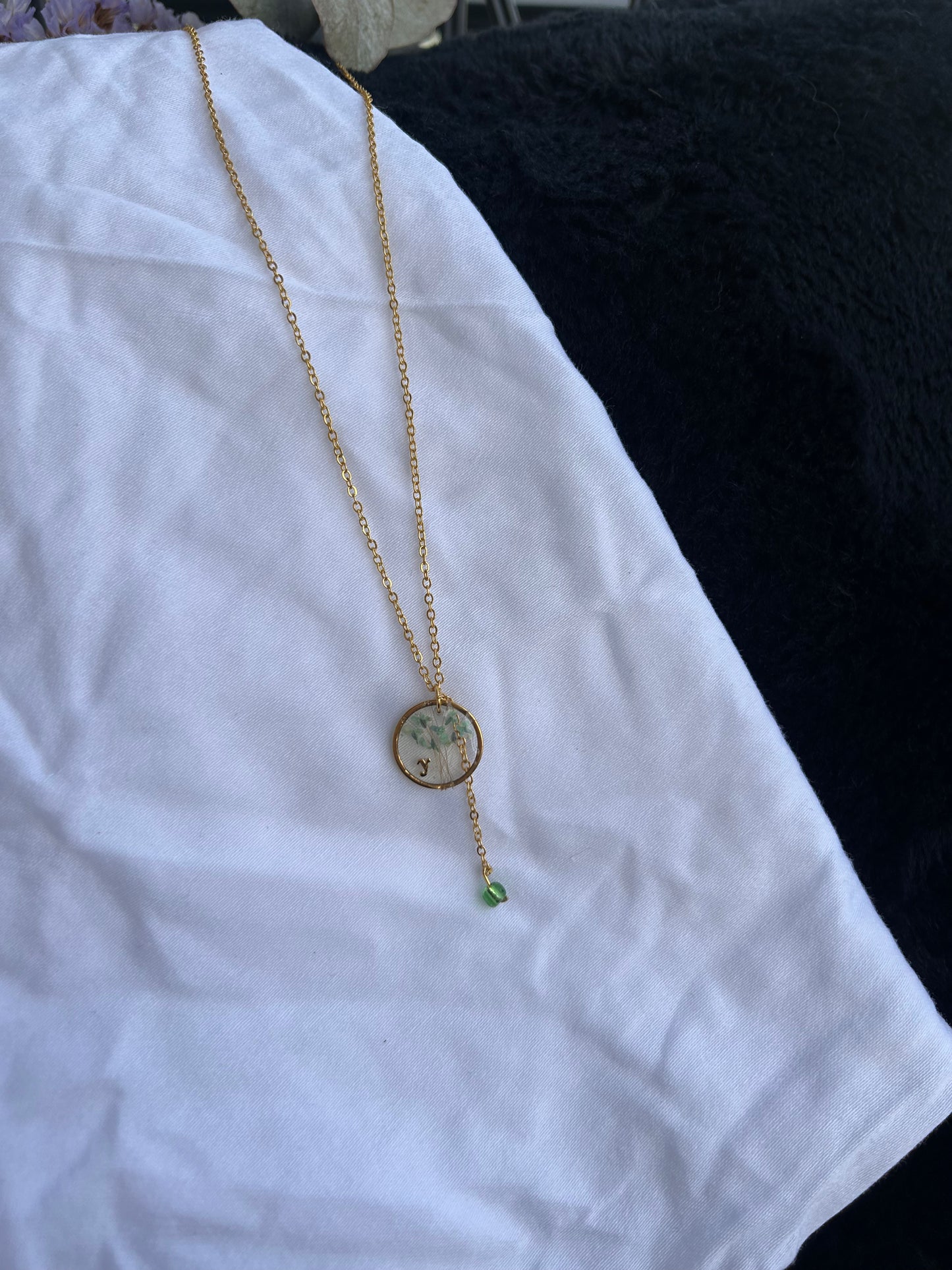 Collier Fleur du temps