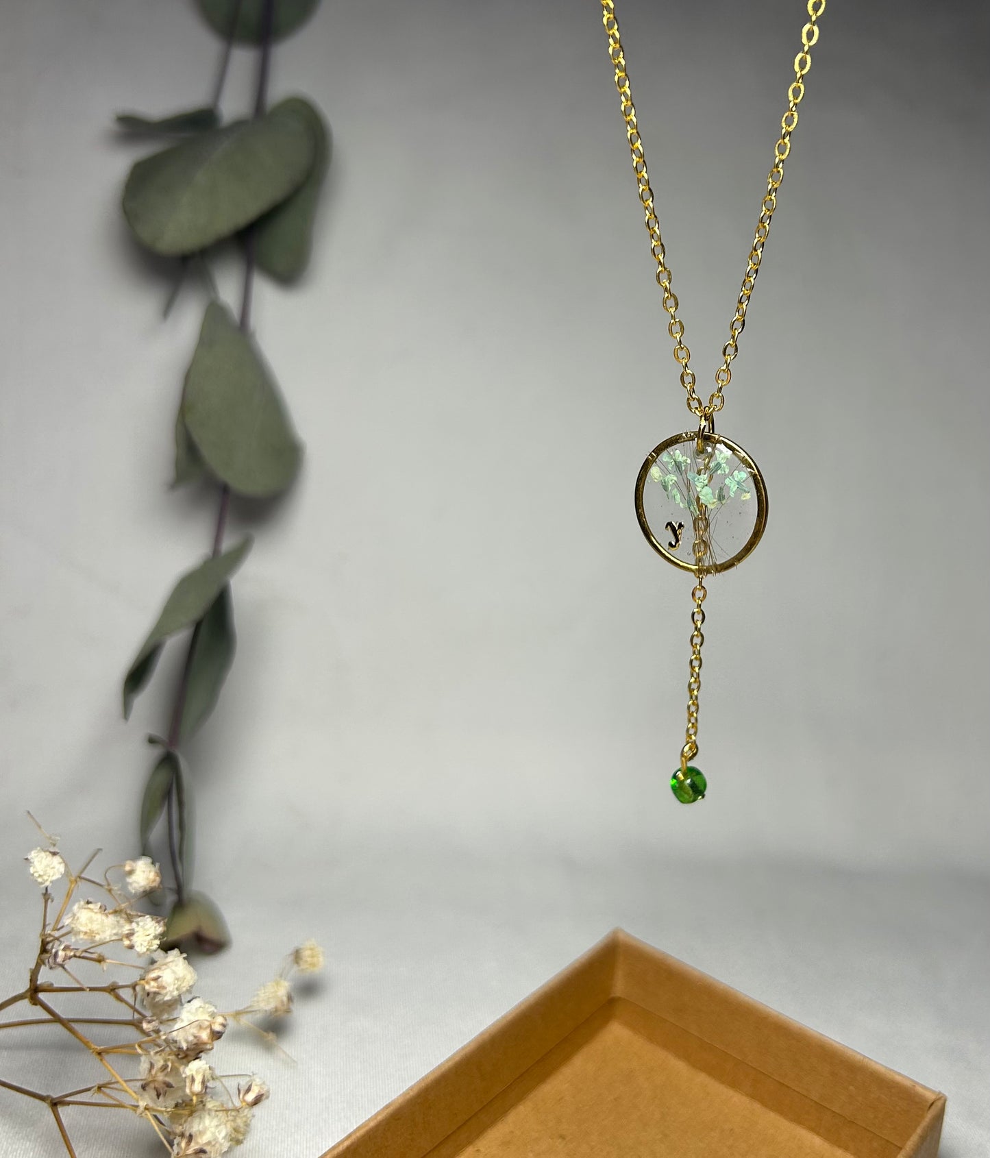 Collier Fleur du temps